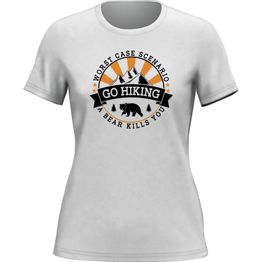 Hiking Worst Case Scenario T-Shirt for Women